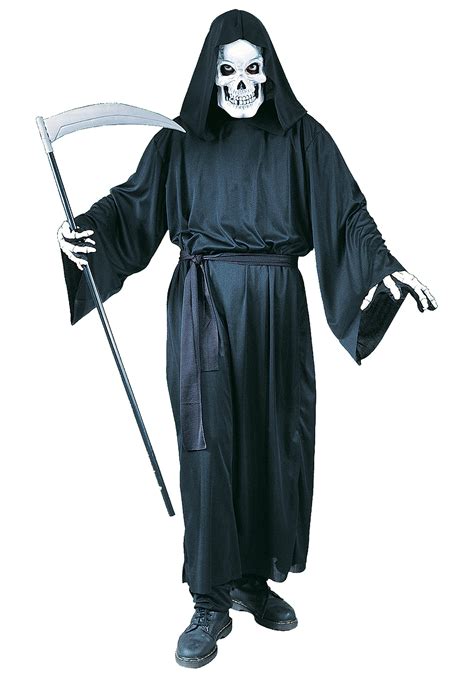 Adult Grim Reaper Costume - Mens Scary Halloween Costumes