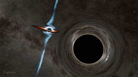 NASA discovers Two Giant Black Holes moving towards a merger ...