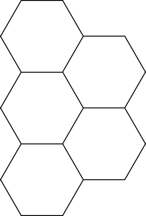 Small Hexagons for Pattern Block Set | ClipArt ETC