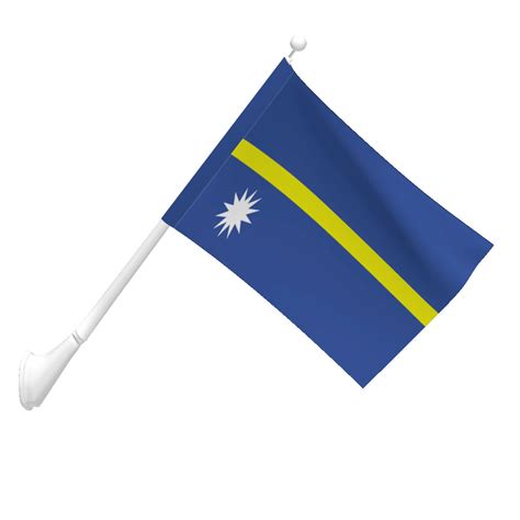 Nauru Flag (Heavy Duty Nylon Flag)