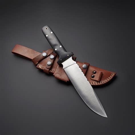 D2 Large Tactical hunting Bowie Knife - NJORD - Touch of Modern