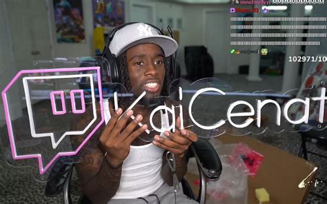 "Oh my god!" - Kai Cenat receives a custom gift from Twitch after ...