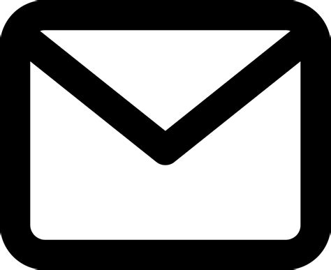 Gmail Icon Black at Vectorified.com | Collection of Gmail Icon Black ...