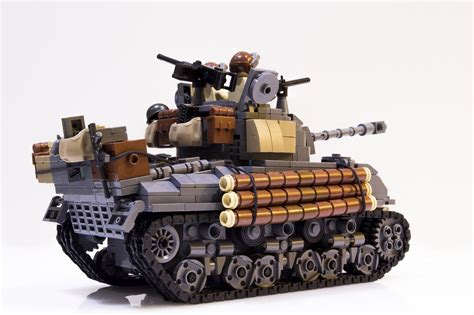 Sherman M4A3E8 | Lego army, Lego kits, Lego soldiers