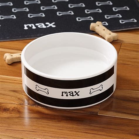 Personalized Ceramic Dog Bowls - Doggie Diner