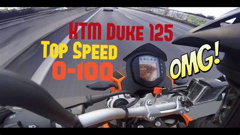 ktm duke 125 top speed mph - Gordon Smith