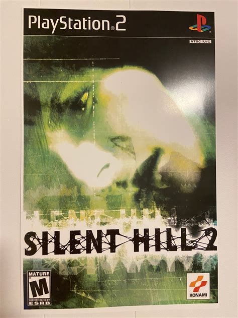 Silent Hill 2 Vintage Poster US Cover Art - Etsy