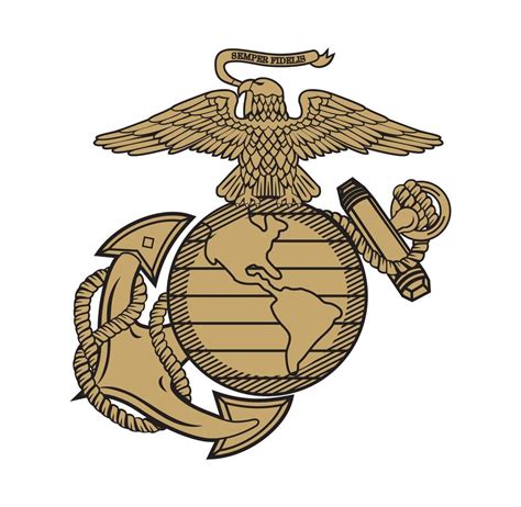 Usmc Logo Outline