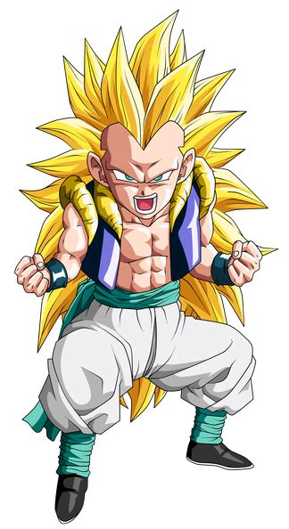 Image - Gotenks (Super Saiyan 3).png - Dragonball Fanon Wiki - Wikia