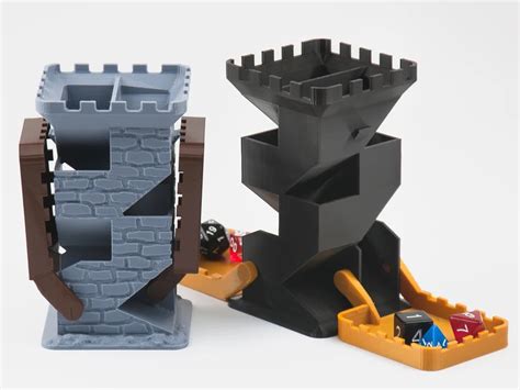 3D Printed Dice Tower for Tabletop Gaming - 3DPrintBase