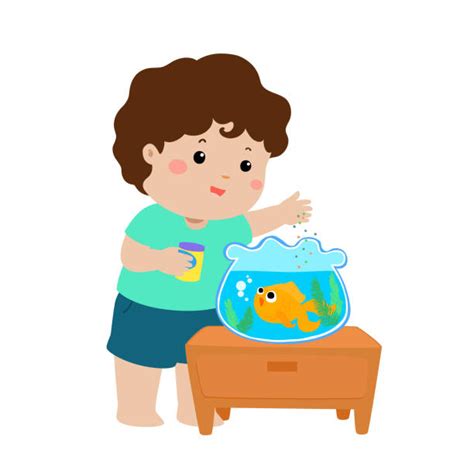 Fish Tank Feeding Illustrations, Royalty-Free Vector Graphics & Clip ...