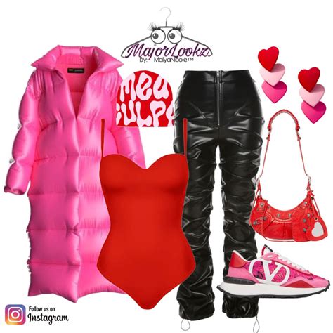 Valentines Day Inspo / Red & Pink Outfit / V-Day Outfit Ideas in 2023 ...