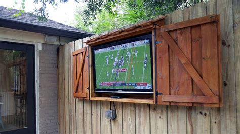 Tv cabinet with reclaimed barn door hardware – Artofit