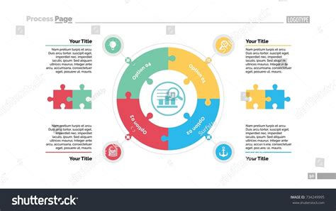 Four Jigsaw Puzzle Elements Slide Template Stock Vector (Royalty Free ...