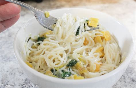 Konjac Noodles in Creamy Garlic Sauce – Chrissy Benoit In Love