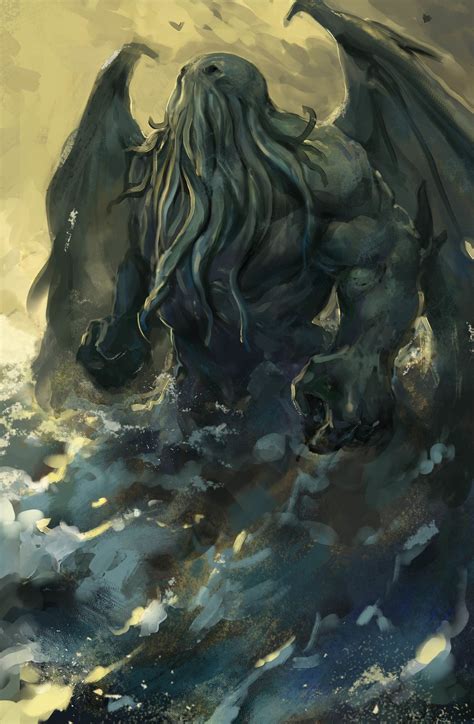 cthulhu, ivan stan on ArtStation at https://www.artstation.com/artwork ...