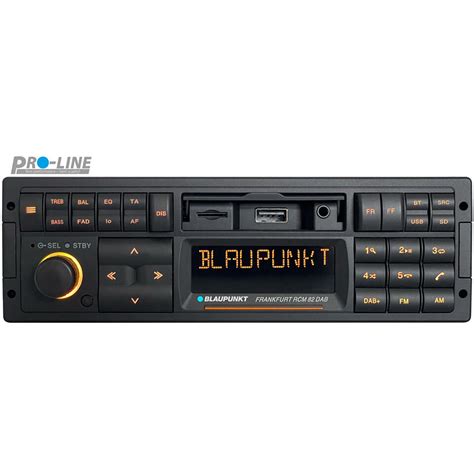 Blaupunkt Frankfurt RCM 82 DAB retro 90s car radio with Bluetooth DAB ...