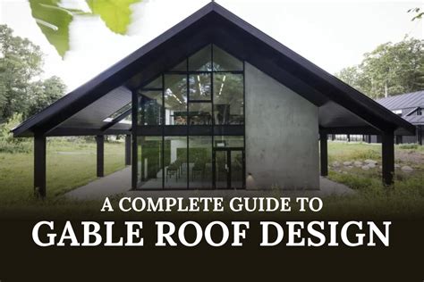 Gable Roof Design: Combining Functionality and Aesthetics