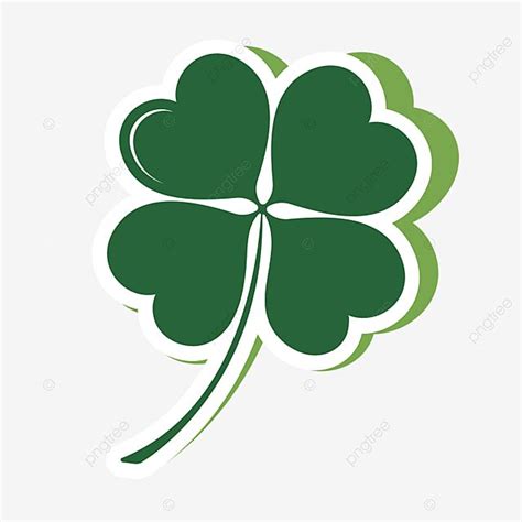 Four Leaf Clover Vector Design Images, Four Leaf Clover Clipart Three ...