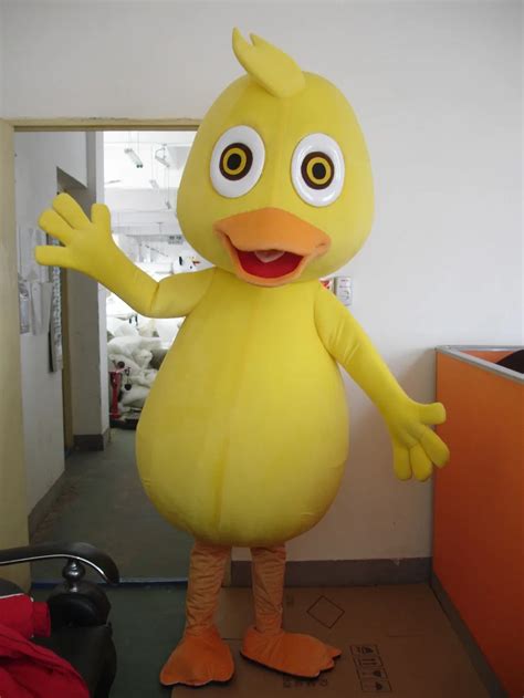 Hot Sale Professional Mascot Costume Adult Size Fancy Dress Cute Yellow ...