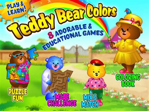 Teddy Bear Colors - Educational Games for Kids - appPicker