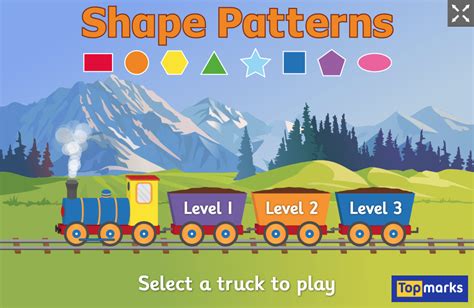 Shape Patterns is a shapes sequencing game for children. Tablet ...