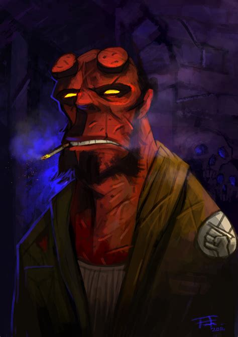 Hellboy fanart by Andy-Butnariu on DeviantArt