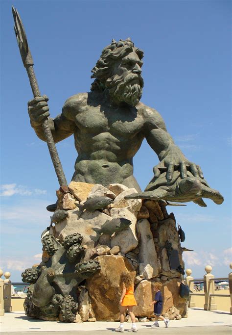 Greek Mythology Photo: Neptune at Virginia Beach, Virginia, U.S ...