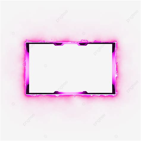 Stream Facecam Border With Neon Effect, Webcam Border, Facecam Border ...