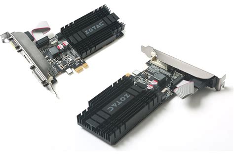 ZOTAC Quietly Releases GeForce GT 710 Graphics Card with PCIe x1 Interface