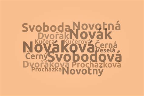 A Complete List of Czech Last Names + Meanings - FamilyEducation