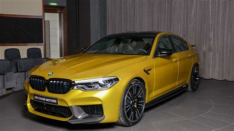 First Austin Yellow BMW M5 Competition Has Plenty of Carbon Fiber ...