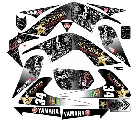 Yamaha Raptor 700R Graphics d3 – Krazygraphics.com