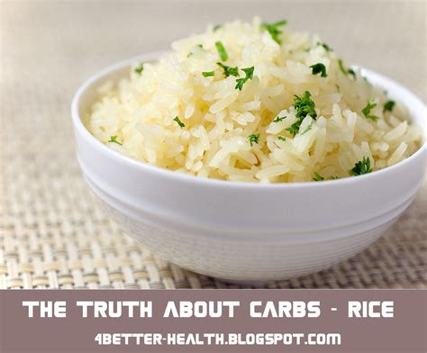 The Truth About Carbs - Rice | Your Way to Better Health