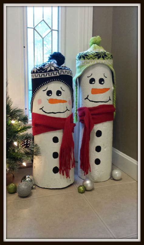 35 Crafty Snowman Christmas Decorations and Ornaments – All About Christmas