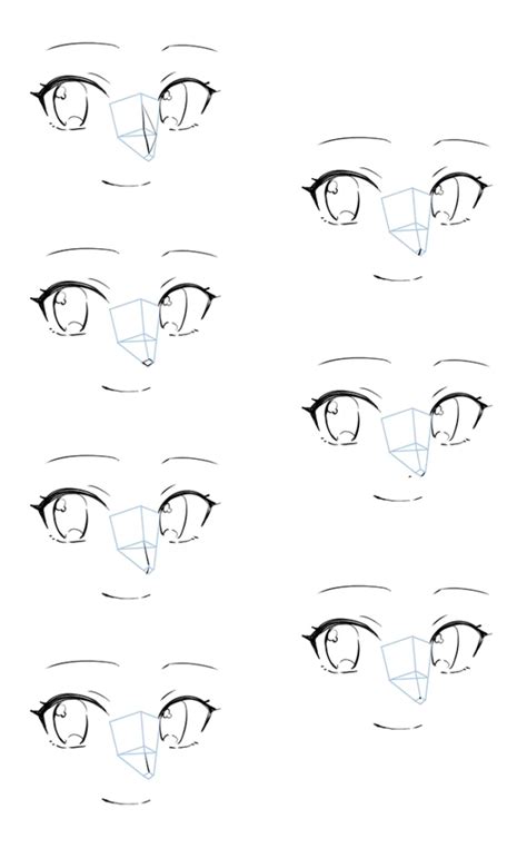 How to use real life anatomy to draw a perfect anime nose! - Anime Art ...