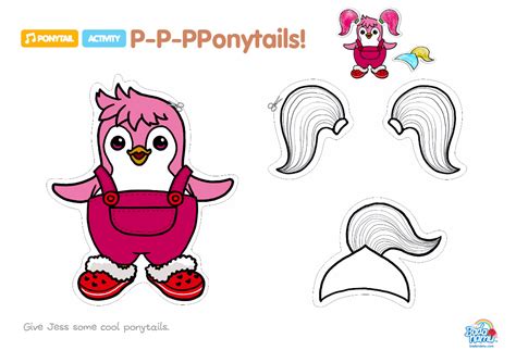 Ponytail Song Activity - Badanamu