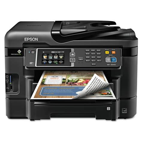 Epson WorkForce WF-3640 All-in-One Wireless Color Printer/Copier ...