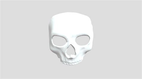 MW2 MW3 GHOST NIGHTWAR MASK COSPLAY 3D MODEL - 3D model by Ghost ...