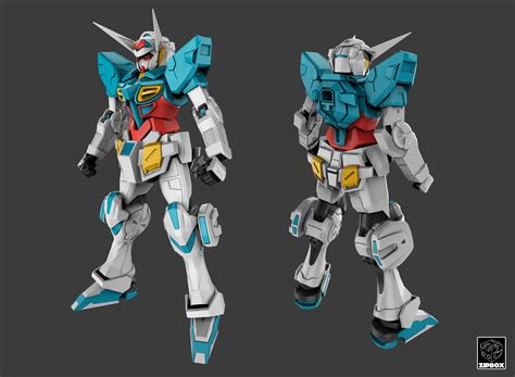 Gundam G-Self (WIP) by zipbox on DeviantArt