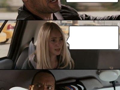 The rock driving meme | Make Memes