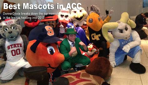 Ranking the ACC mascots - syracuse.com