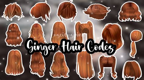 Ginger Hair Codes For Bloxburg