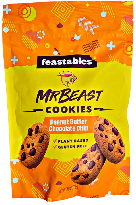 Feastables Deez Nuts Cookies Mr Beast | Curious Candy