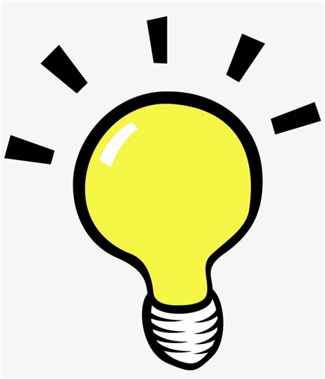 Light Bulb Idea Clipart - Light Bulb Thinking Png PNG Image ...