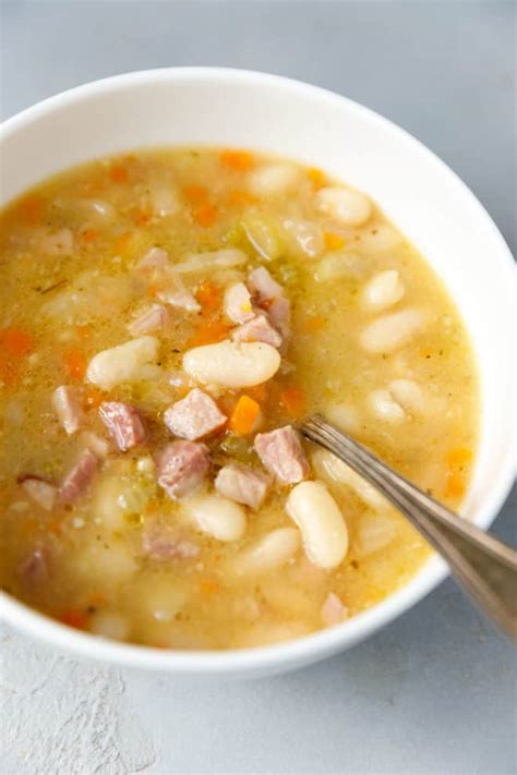 White Bean And Ham Soup Recipe - Cooking LSL