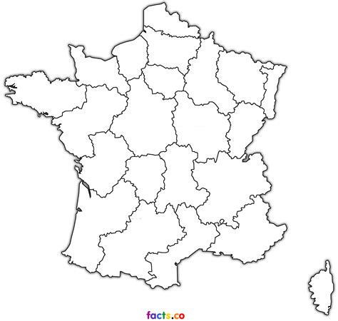 France Map Outline - Coloring Home