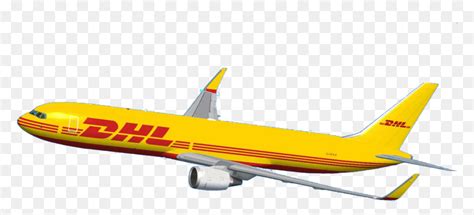 Dhl Airplane Png , Png Download - Dhl Airplane Png, Transparent Png - vhv