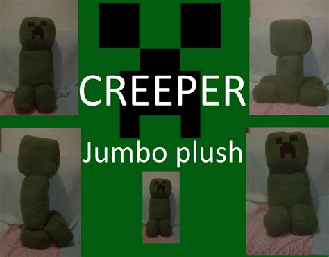 Jumbo Creeper Plush by oldjoeclark on DeviantArt