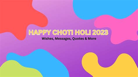 Holika Dahan 2023: Happy Choti Holi Images, Wishes, Messages, Quotes ...